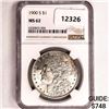 Image 1 : 1900-S Morgan Silver Dollar NGC-MS62