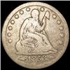 Image 1 : 1853 Arws & Rays Seated Liberty Quarter NICE CIRC