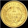 Image 2 : 1852 Rare Gold Dollar UNCIRCULATED