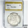 1889-O Morgan Silver Dollar PGA-MS 61