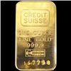 Credit Suisse 1oz Gold Bar UNCIRCULATED