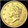 Image 1 : 1849 Rare Gold Dollar UNCIRCULATED