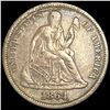 1864-S Seated Liberty Dime LIGHTLY CIRCULATED