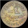 Image 2 : 1861 Hard Times Token NEARLY UNCIRCULATED