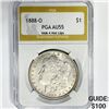 1888-O Morgan Silver Dollar PGA-AU55 Hot Lips
