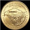 Image 2 : 2022 1/10oz Gold $5 Eagle SUPERB GEM BU