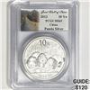 2013 10 Yn Silver China Panda PCGS-MS69