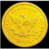 Image 2 : 1881 $2.50 Gold Quarter Eagle UNCIRCULATED