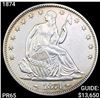 Image 1 : 1874 Seated Liberty Half Dollar GEM PROOF