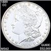 Image 1 : 1889-CC KING CC Morgan Silver Dollar UNC