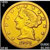 Image 1 : 1859-C $5 Gold Half Eagle LIGHTLY CIRC