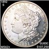 Image 1 : 1892-S Morgan Silver Dollar UNCIRCULATED+