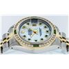 Image 4 : Rolex Ladies 2 Tone MOP Emerald & Channel Set 26MM Datejust Wristwatch