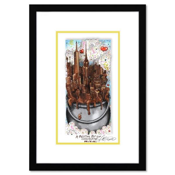 A Melting Pot of Chocolate...NYC (Yellow) by Fazzino, Charles