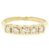 Image 1 : Classic 14k Yellow Gold 0.75 ctw Diamond Wedding Band