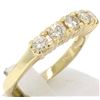Image 3 : Classic 14k Yellow Gold 0.75 ctw Diamond Wedding Band
