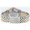Image 5 : Rolex Mens 2 Tone Lugs MOP Emerald String Pyramid Diamond Datejust