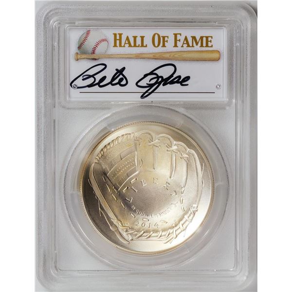 2014-P Pete Rose Baseball Hall of Fame Dollar Coin PCGS MS70