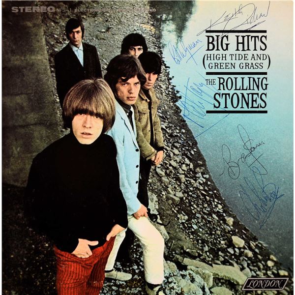 The Rolling Stones signed Big Hits album