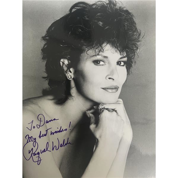 Raquel Welch signed photo