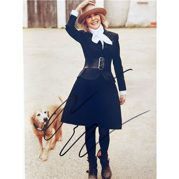 Diane Keaton signed photo