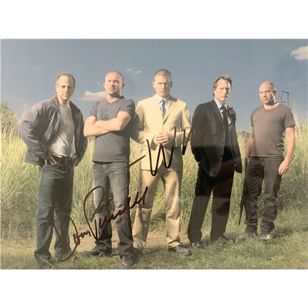 Prison Break Dominic Purcell and Wentworth Miller signed photo