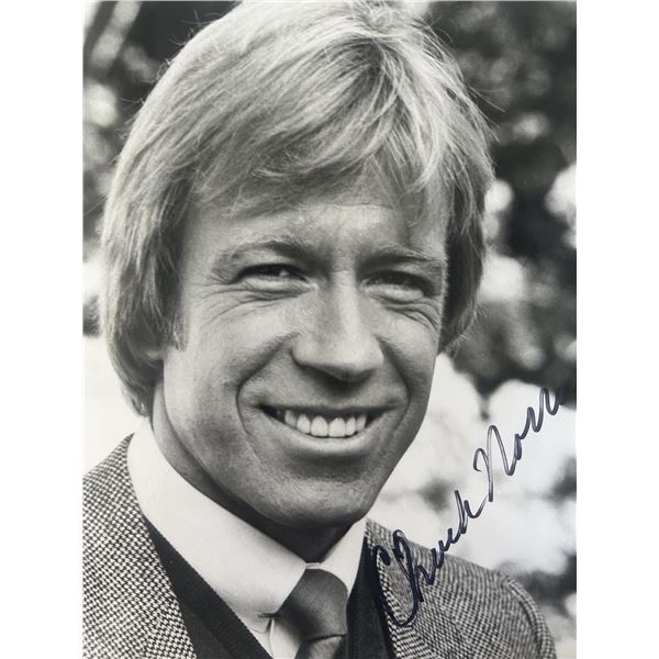 An Eye for an Eye Chuck Norris signed movie photo