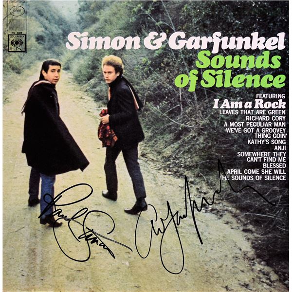 Simon & Garfunkel Sounds Of Silence signed album