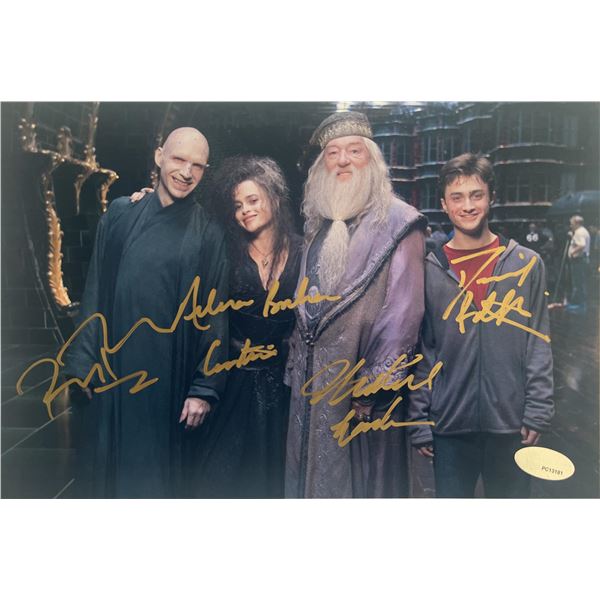 Harry Potter cast signed movie photo