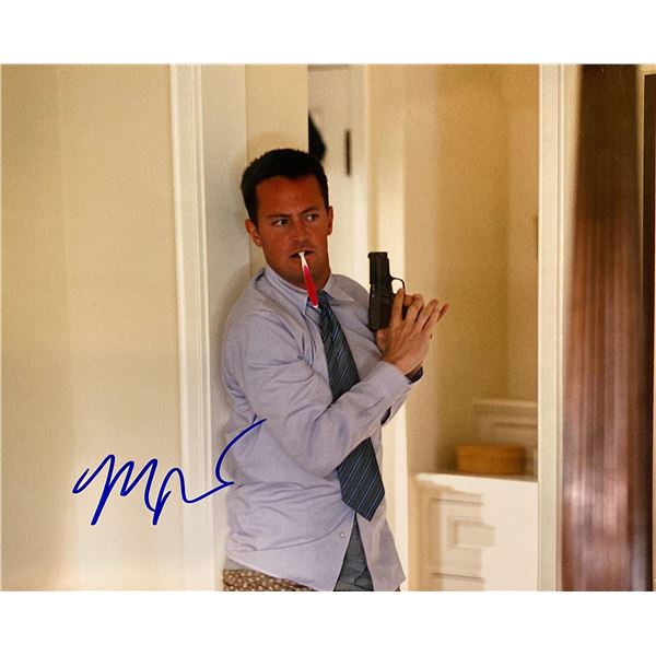 Matthew Perry signed photo