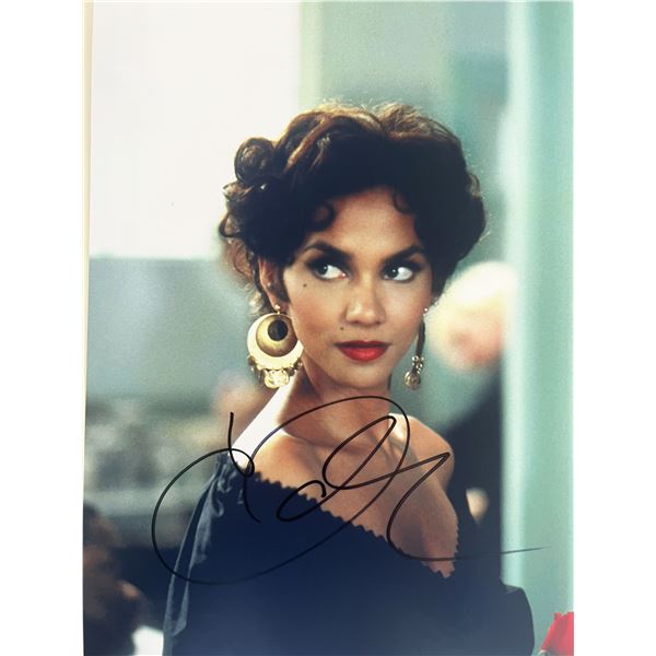 Halle Berry signed photo