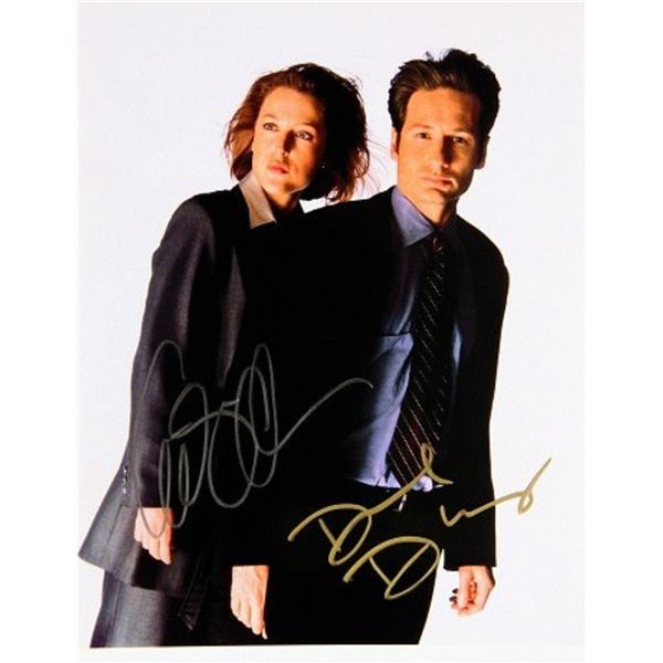 X-Files signed promo photo