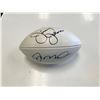 Image 1 : Joe Namath and Jimmy Johnson signed football