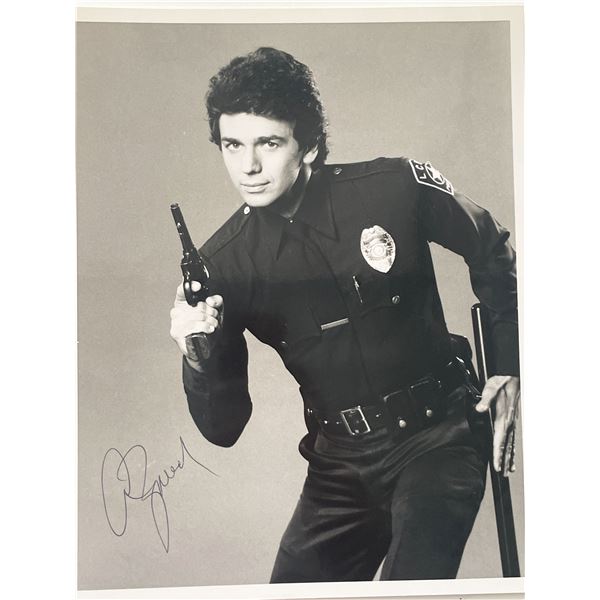 T.J. Hooker Adrian Zmed signed photo