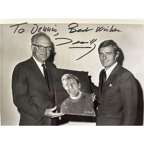 Ski racer Jean-Claude Killy signed photo