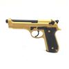 Image 2 : Beretta 92S Semi Auto Pistol 9mm Gold Cerakote 5" Barrel, Restricted