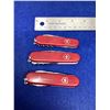 Image 1 : Lot of 3 Swiss Army Knives