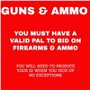 Image 1 : YOU MUST HAVE A CURRENT PAL TO BID ON FIREARMS AND AMMO. YOU WILL BE ASKED TO PRODUCE THIS WHEN YOU 