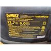 Image 2 : DeWalt 22.7L/6 Gal Wet/Dry Vacuum 4.0 HP - OUT OF BOX SOLD AS IS