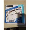 Image 2 : Foster Grant +1/75 Blue Light Blocking Reading Glasses with Cases - Damage to Packaging but not Prod