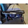Image 4 : Schwinn Double Bike Chariot/ Jogging Stroller with Full Locking Canopy - OPEN/OUT OF BOX - SOLD AS I