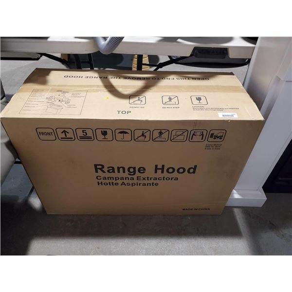 Frigidaire FHWC3055LS Range Hood, Chimney, Wall Mounted, 30" Exterior Width, 400 CFM, Halogen