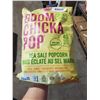 Image 2 : Boom Chicka Pop Sea Salt Popcorn - 3X136g