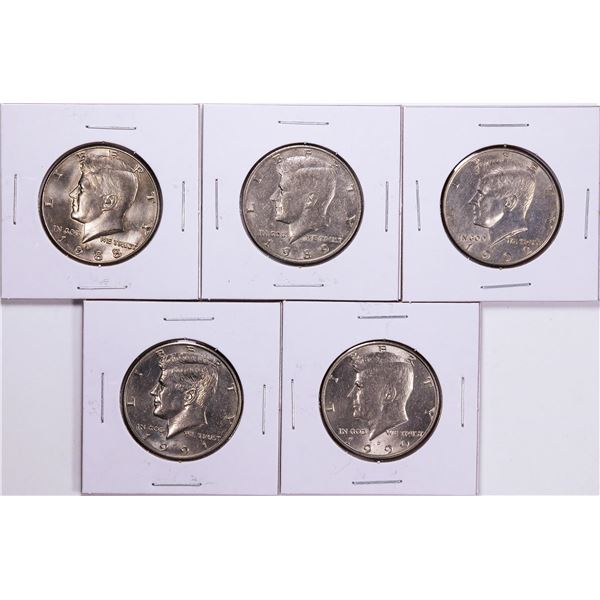 1988-1992 Kennedy Half Dollar Coin Collector's Set