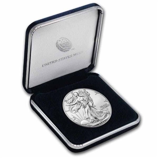 2022 1 oz American Silver Eagle BU - w/U.S. Mint Box