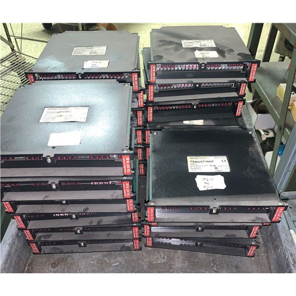 Lot of (22) Schneider # TSXDST1682 16-Point Input Modules