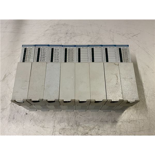 Lot of (8) Indramat #RM O-01 Module