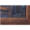 Image 3 : Framed original acrylic on board painting "Evening Glow" by Darrell Bush, 7 1/2" X 15"