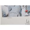 Image 3 : Unframed limited edition, artist signed print "Fresh Snow-Cardinal" pencil signed Robert Bateman, 10