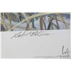 Image 2 : Unframed limited edition, artist signed print "Fresh Snow-Cardinal" pencil signed Robert Bateman, 21